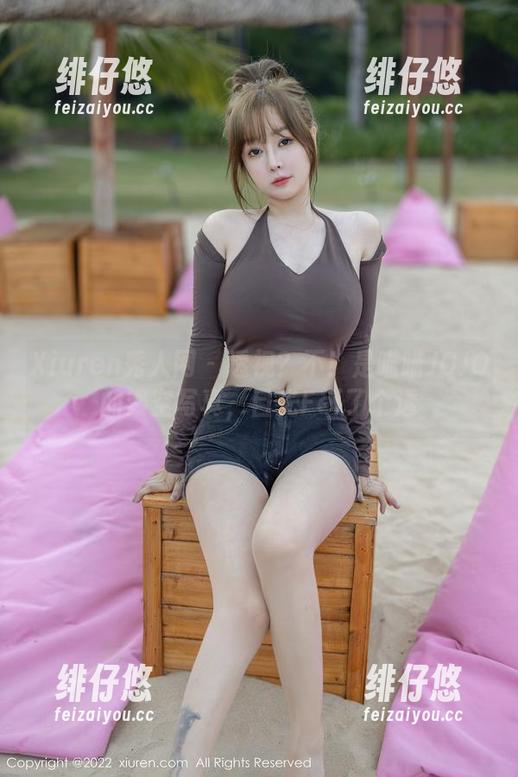 Xiuren秀人网 - 透视？不！是喵喵JOJO的镂空写真，目光Fei了个透