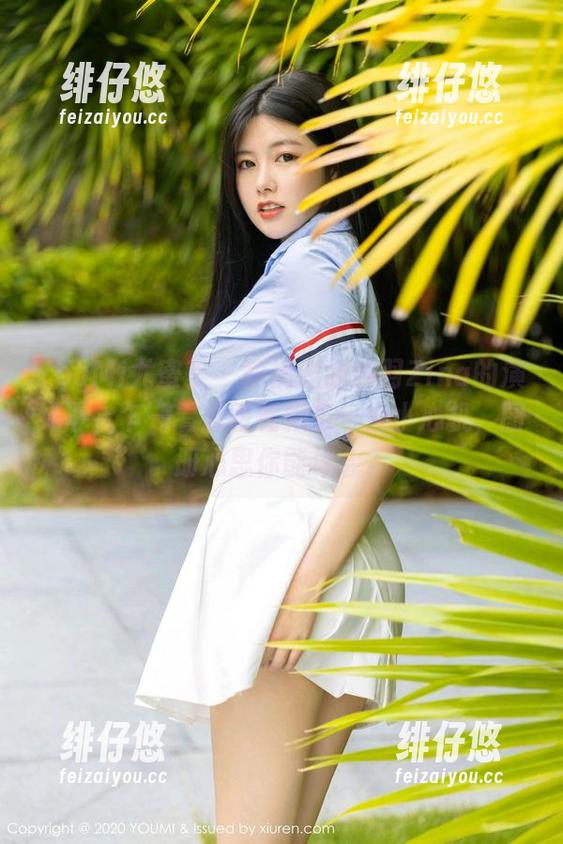 YouMi尤蜜荟 - 短裤在战姝羽Zina的演绎下，乍一看里面竟藏着一堆小心机，图册心思你能体会？