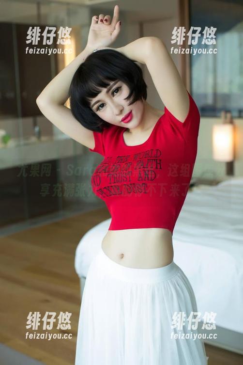 尤果网 - Sara和她的黑丝，这组图库分享充满张力，真的停不下来了！