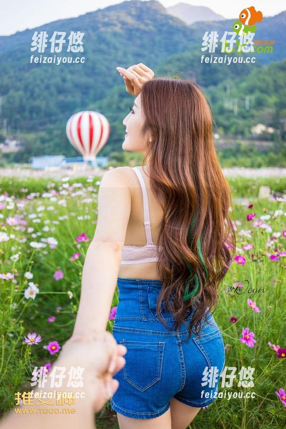 推女神 - 巡礼汪佩妮Penny黑色原图，似乎每一张都在对我呢喃！