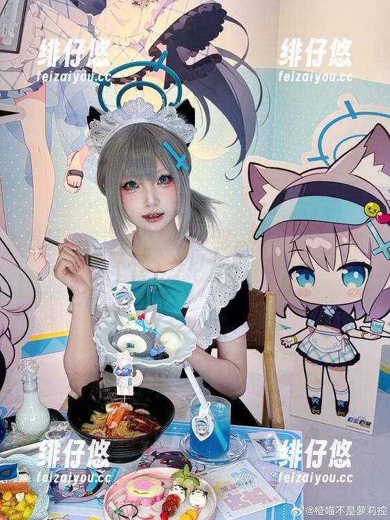 橙喵 橙喵,你这套图里的柴郡,居然演技在线,完全让人忘记是在看照片。