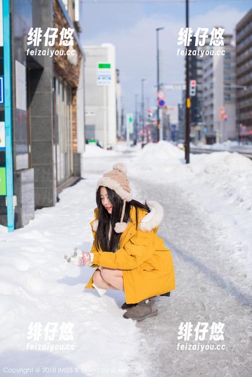 爱蜜社 - 小九月的“运动”写真，身姿有劲儿，真想问她是怎么练出这腿的？